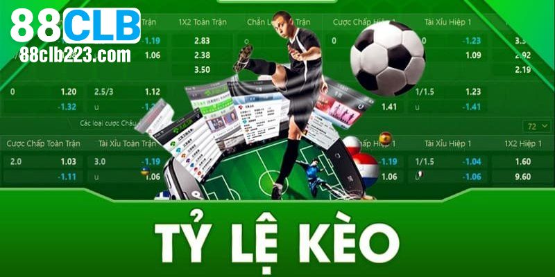 Tỷ Lệ Kèo Bóng Đá 1 Giới thiệu thông tin về khái niệm tỷ lệ kèo bóng đá